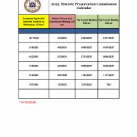 2025 HPC Submittal Calendar 
