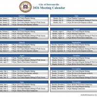 2026 Meeting Calendar 2026 Meeting Calendar