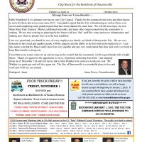 October 2019 Newsletter 