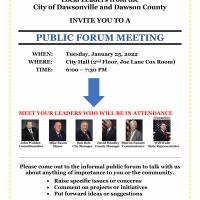 LOCAL LEADERS PUBLIC FORUM MEETING 