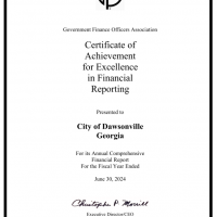 Certificate of Achievement for Excellence in Financial Reporting_2024