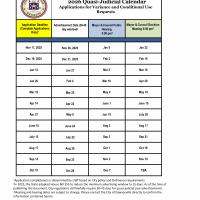 2026  Variance Submittal Deadline Dates