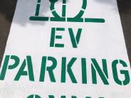 EV Parking sign