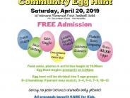 33rd Annual Community Egg Hunt