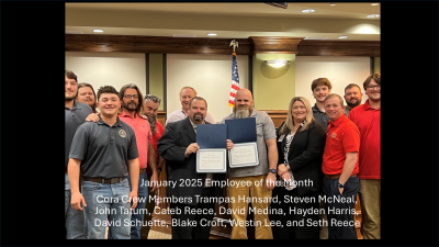 January Employee of the Month- Cora Crew