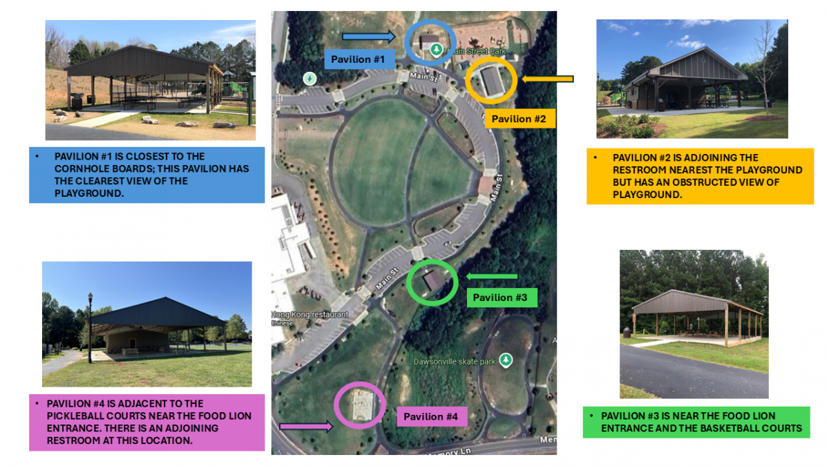 Pavilion map