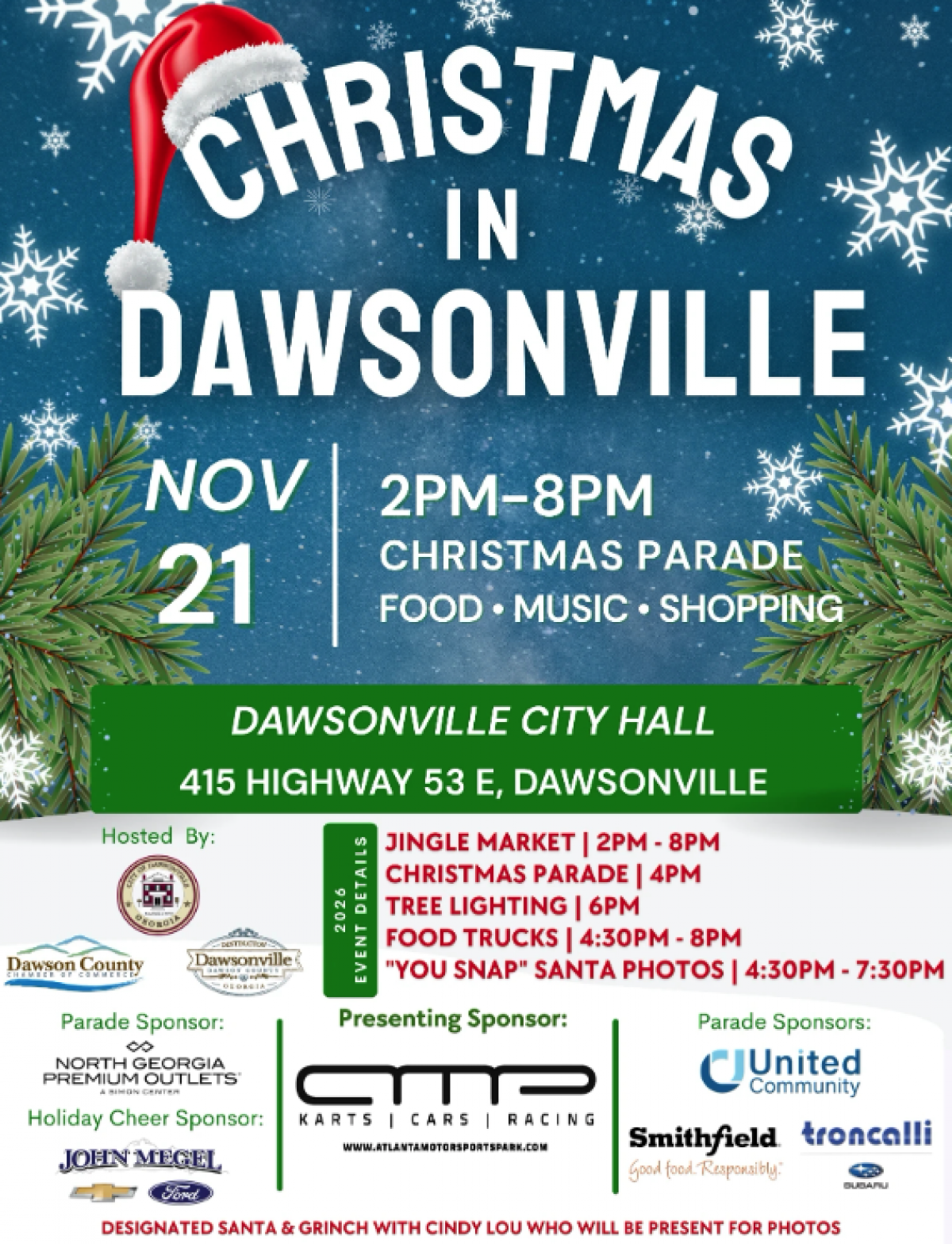 Christmas in Dawsonville