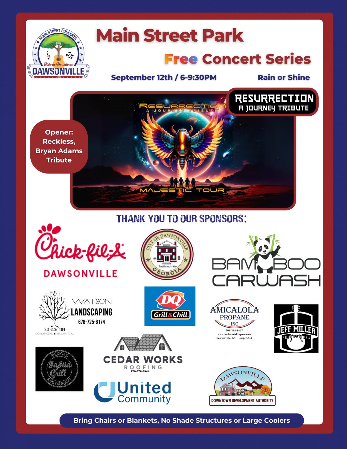 Free Concert at Main Street Park