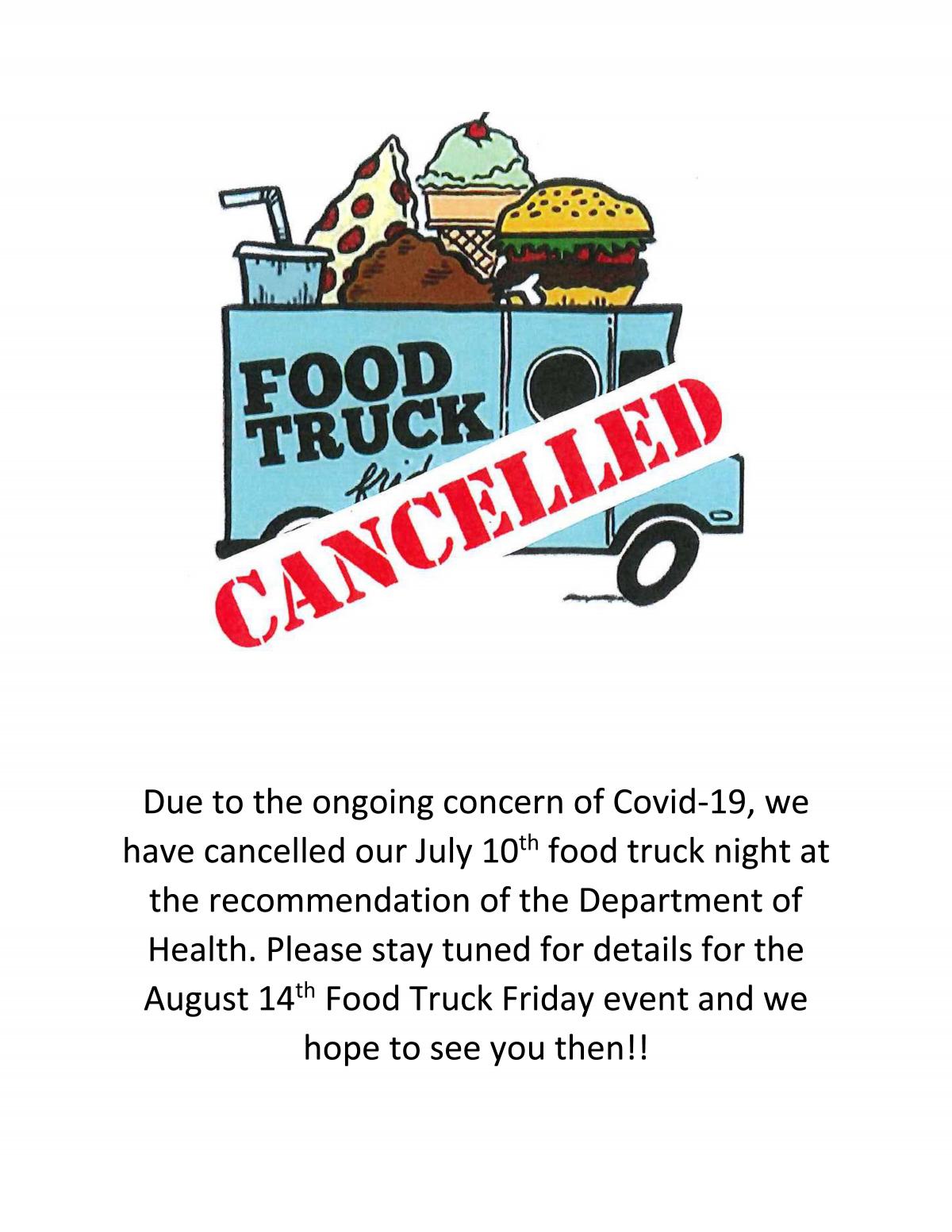 Cancelled Food Truck