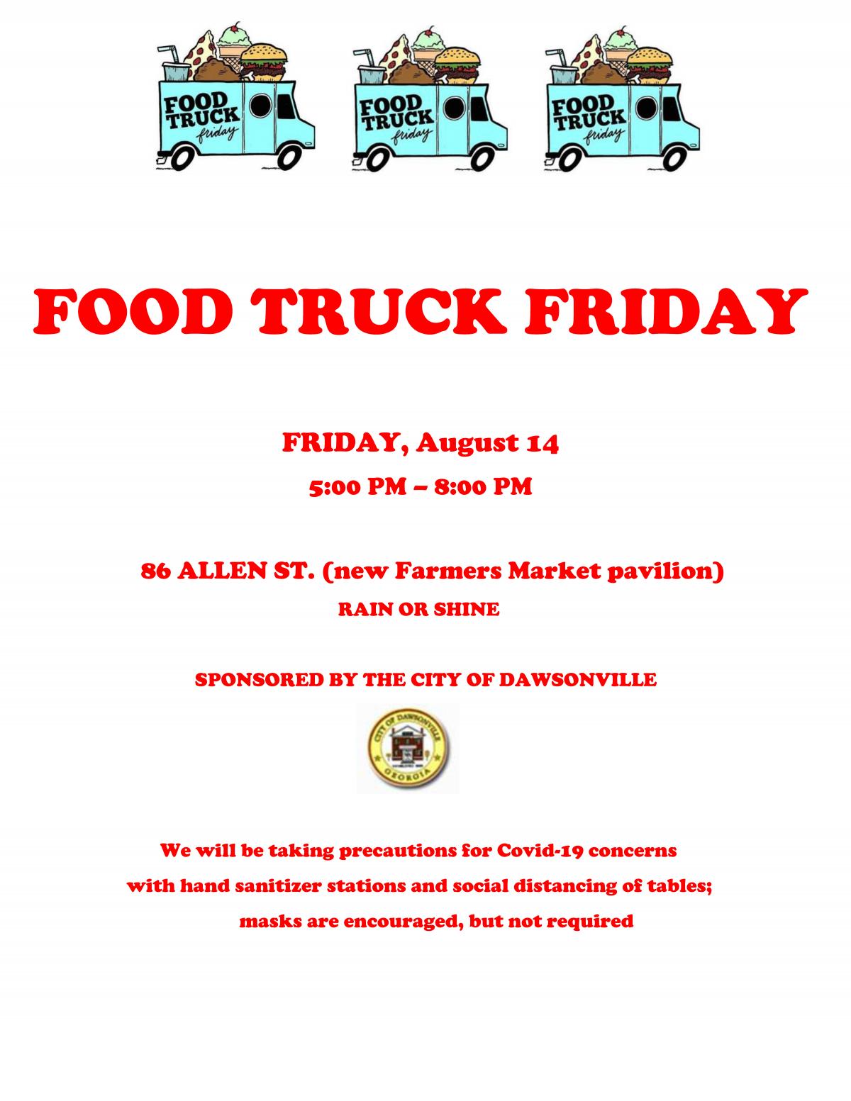 Food Truck Night Dawsonville Georgia