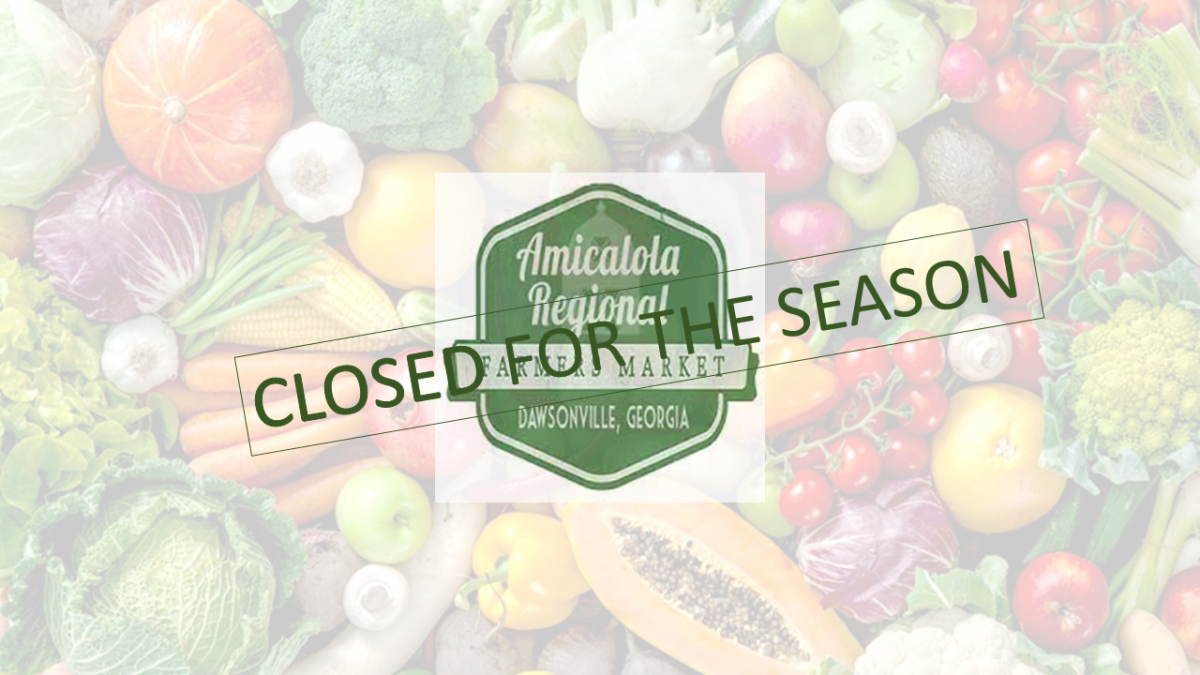 Farmers Market Closed for the Season