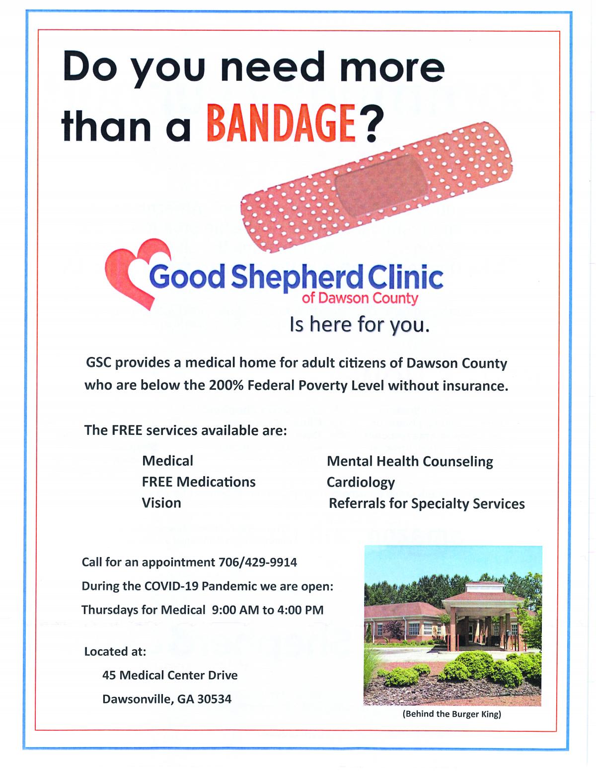 GOOD SHEPHERD CLINIC  